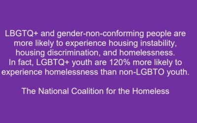 LGBTQ+ and Homelessness